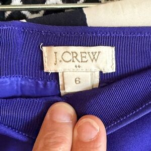J.Crew Vibrant blue skirt